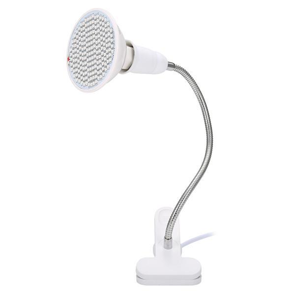 200 LED Grow Light E27 Plant Lamp With Clip