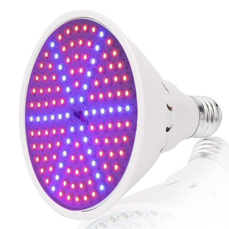 200 LED Grow Light E27 Plant Lamp With Clip