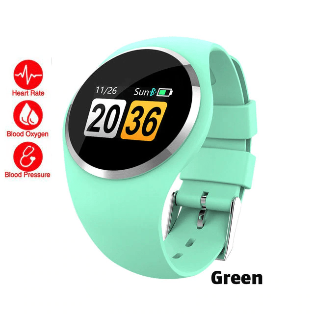 Blood Pressure Smart Sports Watch - Waterproof Heart Rate Monitor Fitness Tracker Smartwatch