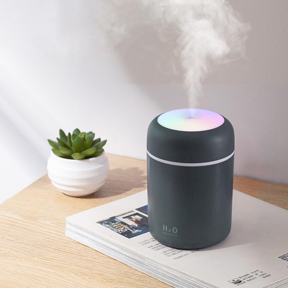 300ml Colorful Essential Oil Diffuser Humidifier