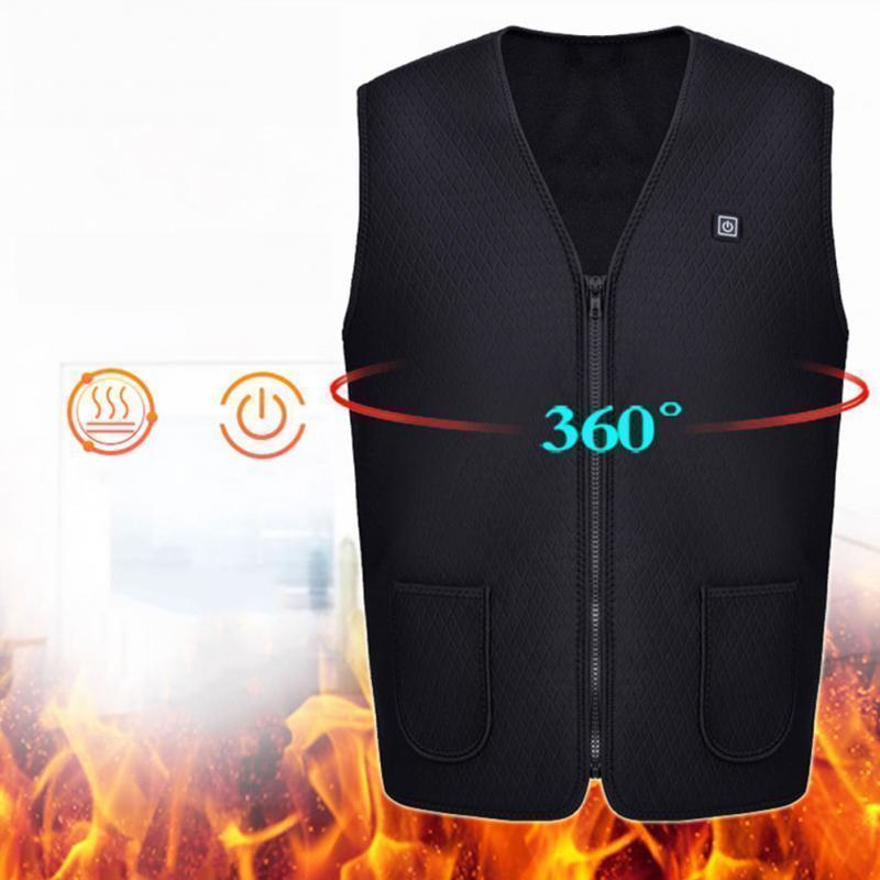 Battery Heated Vest USB Rechargeable
