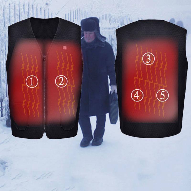 Battery Heated Vest USB Rechargeable