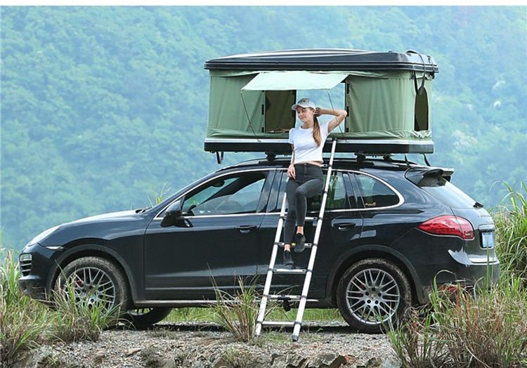 4x4 Offroad Camping Foldable Hardshell Car Roof Top Tent Auto