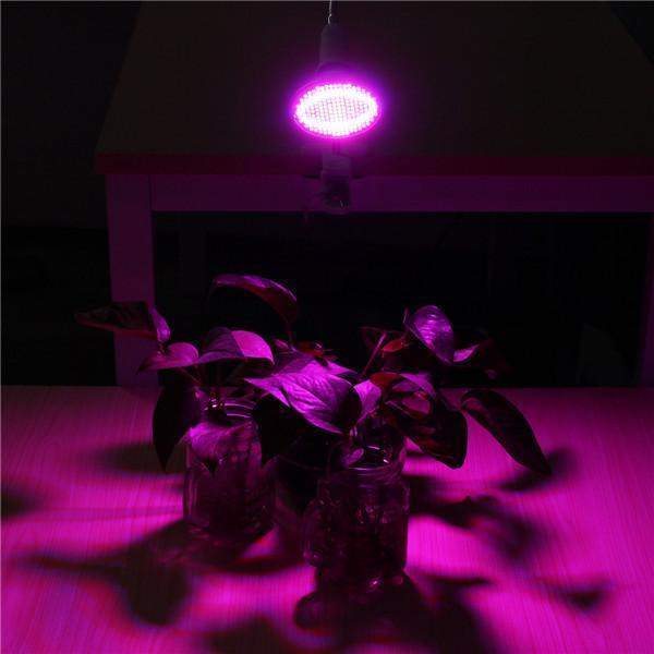 200 LED Grow Light E27 Plant Lamp With Clip