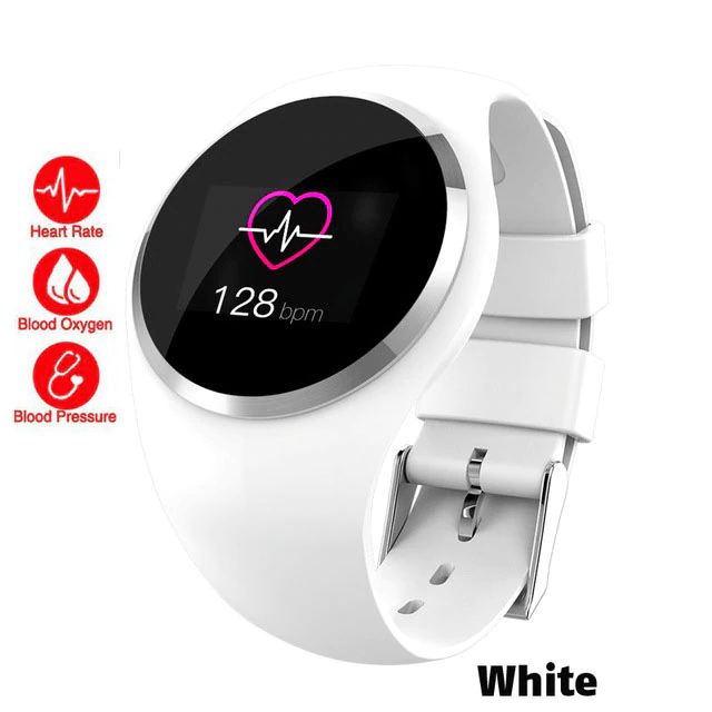 Blood Pressure Smart Sports Watch - Waterproof Heart Rate Monitor Fitness Tracker Smartwatch