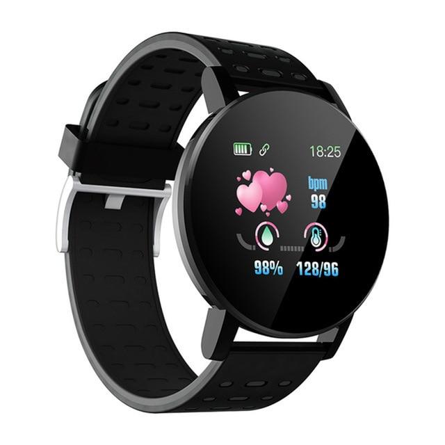 Bluetooth Smartwatch With Blood Pressure & Heart Rate Monitor For Android & IOS