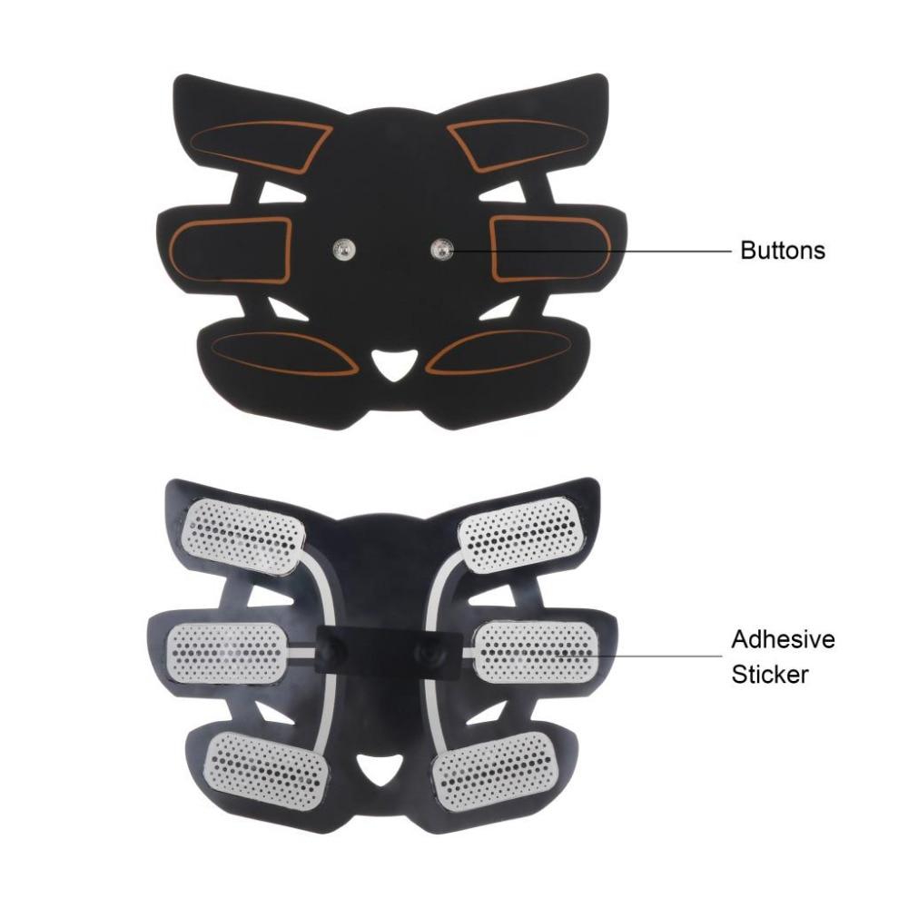 Abdominal Muscle Stimulator Hip Trainer EMS Massage Fitness Equipment ABS Muscles Electrostimulator Toner