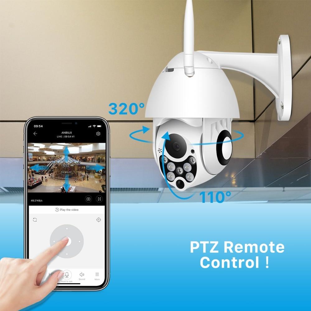 1080P PTZ IP Camera Wifi Outdoor Speed Dome Wireless Wifi Security Camera Pan Tilt 4X Digital Zoom 2MP Network CCTV Surveillance