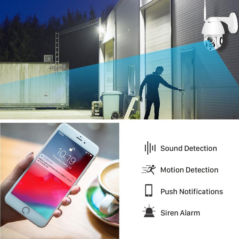 1080P PTZ IP Camera Wifi Outdoor Speed Dome Wireless Wifi Security Camera Pan Tilt 4X Digital Zoom 2MP Network CCTV Surveillance