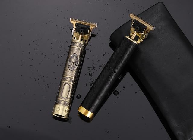 2020 USB Rechargeable Hair Clipper Electric hair trimmer Cordless Shaver Trimmer 0mm Men Barber Hair Cutting Machine for men