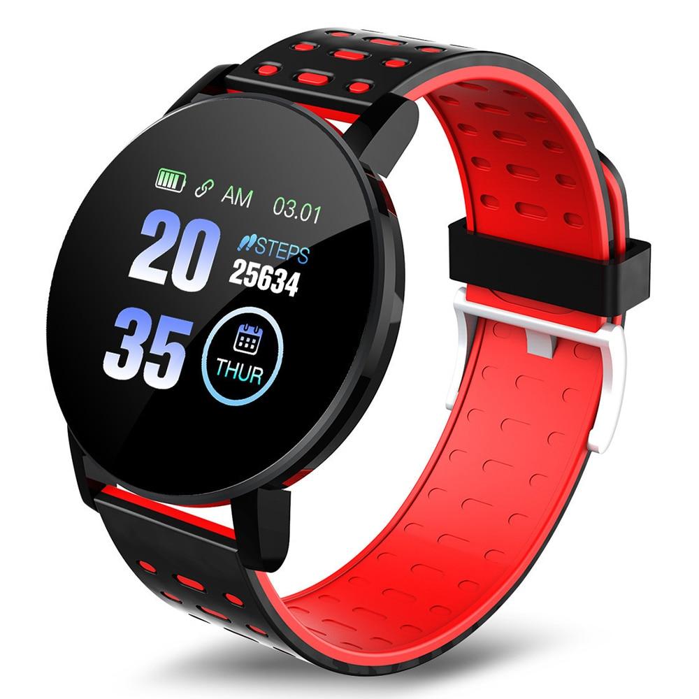 Bluetooth Smartwatch With Blood Pressure & Heart Rate Monitor For Android & IOS