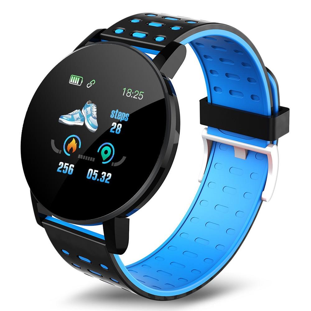 Bluetooth Smartwatch With Blood Pressure & Heart Rate Monitor For Android & IOS
