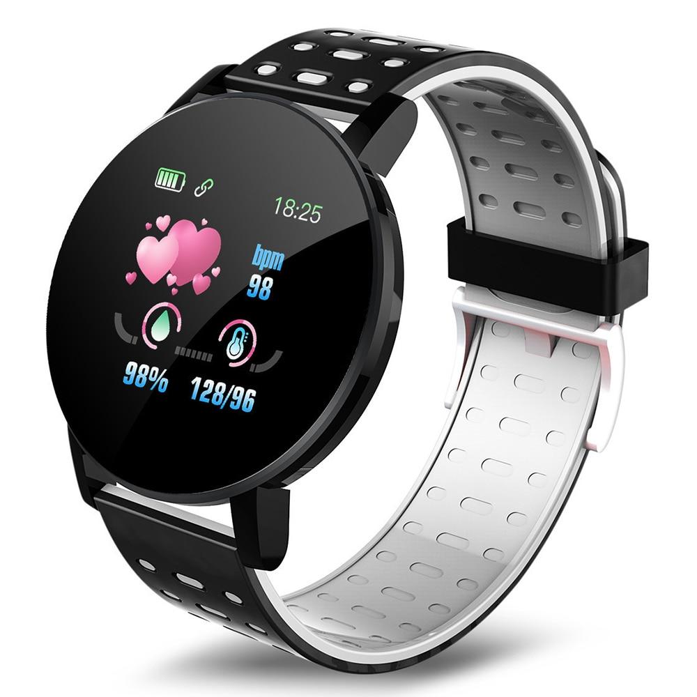 Bluetooth Smartwatch With Blood Pressure & Heart Rate Monitor For Android & IOS