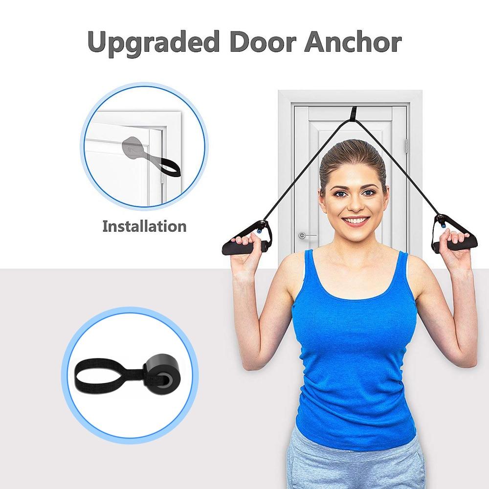 120cm Yoga Pull Rope Resistance Bands Fitness Gum Elastic Bands Fitness Equipment Rubber expander Workout Exercise Training Band