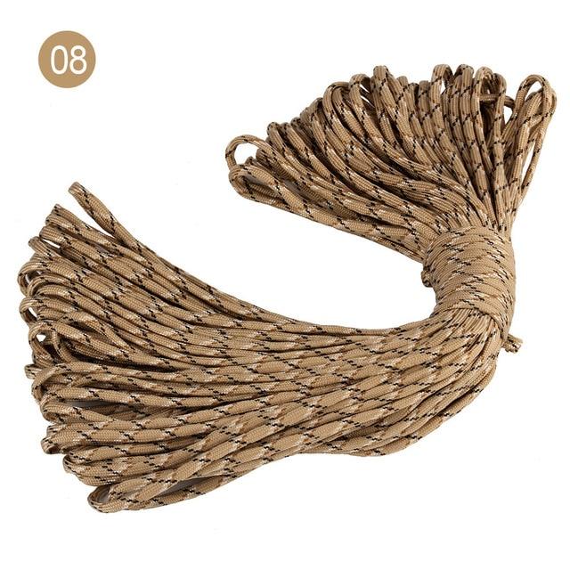 10meter Length 7-stand 5mm Cores Paracord Parachute Cord Polyester Survival Bracelet Rope Camping Climbing