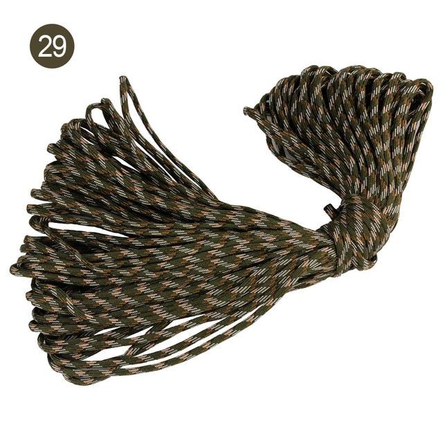 10meter Length 7-stand 5mm Cores Paracord Parachute Cord Polyester Survival Bracelet Rope Camping Climbing