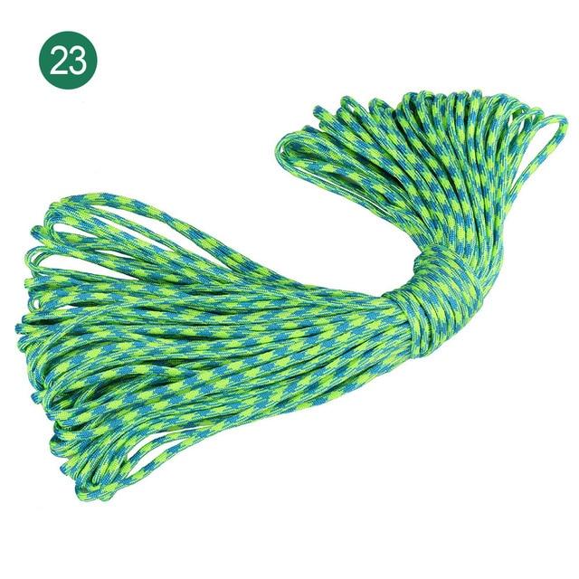 10meter Length 7-stand 5mm Cores Paracord Parachute Cord Polyester Survival Bracelet Rope Camping Climbing