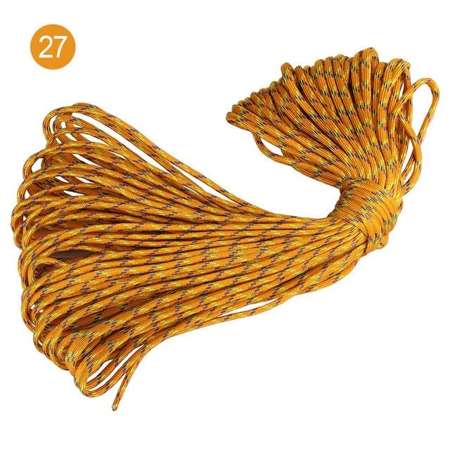 10meter Length 7-stand 5mm Cores Paracord Parachute Cord Polyester Survival Bracelet Rope Camping Climbing
