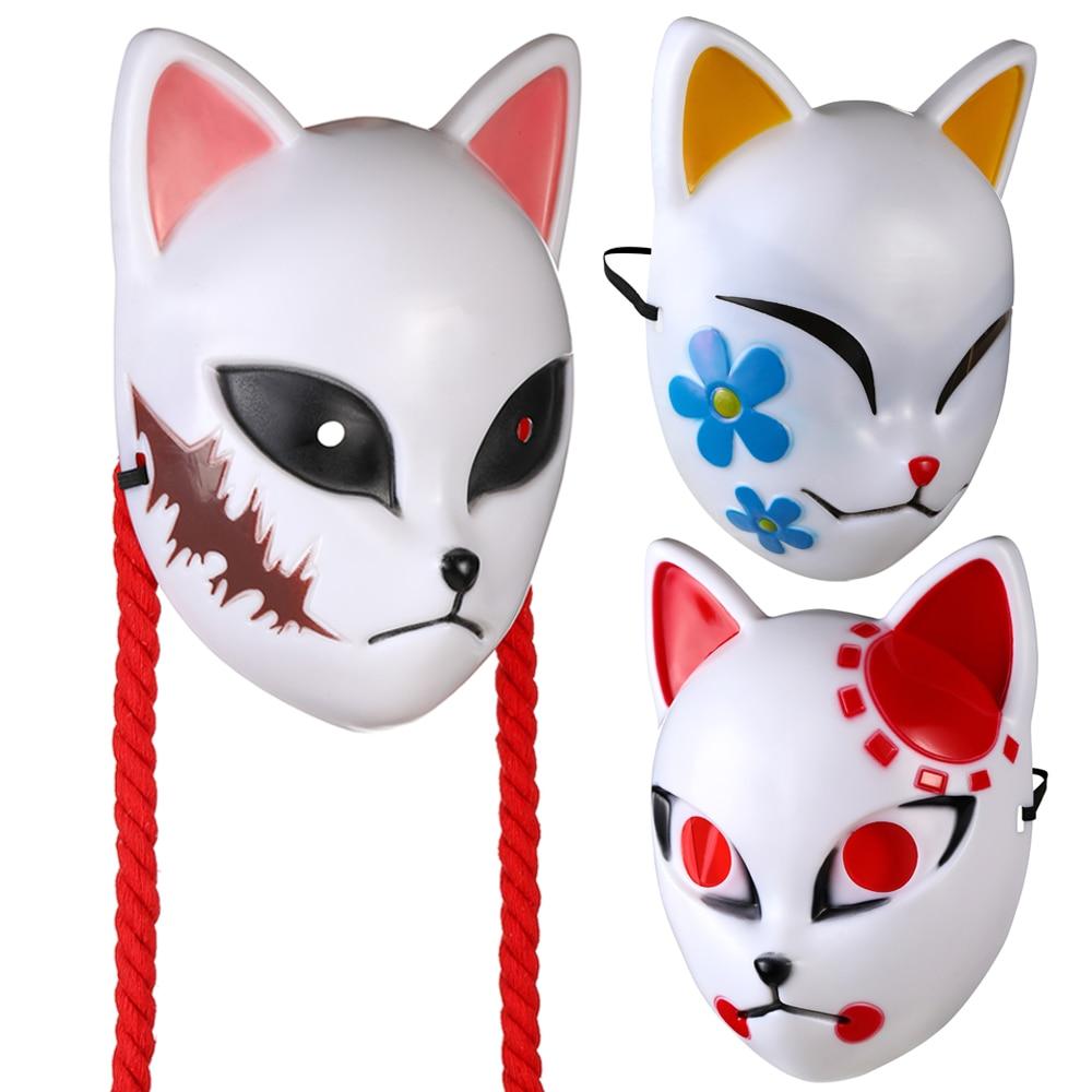 Anime Demon Slayer LED Cosplay Mask