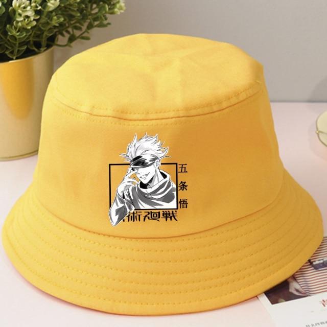 Anime Jujutsu Kaisen Satoru Gojo Bucket Hat