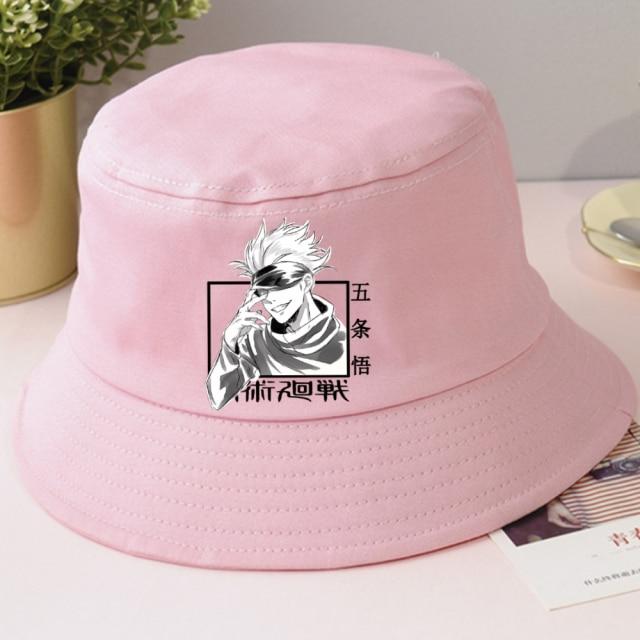 Anime Jujutsu Kaisen Satoru Gojo Bucket Hat