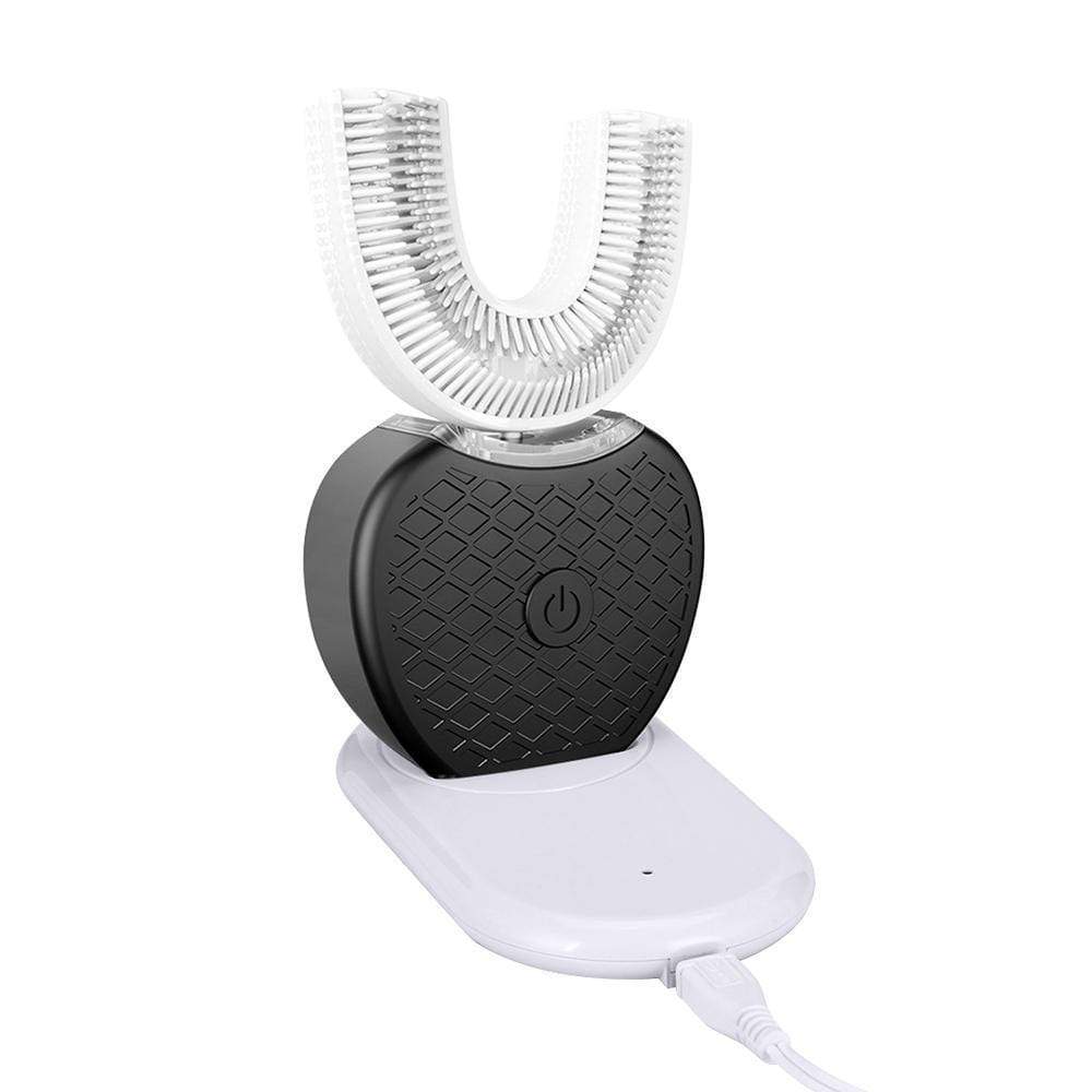 impact-wireless 200001328 Black Sonic Brush Sonic Toothbrush Automatic Toothbrush Ultrasonic 360