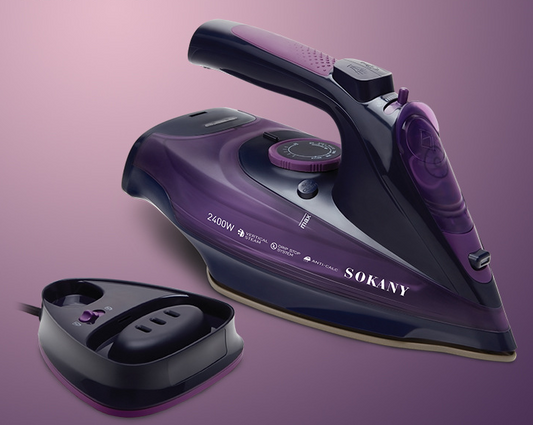 5 Speed Cordless Charging Portable Steam Iron