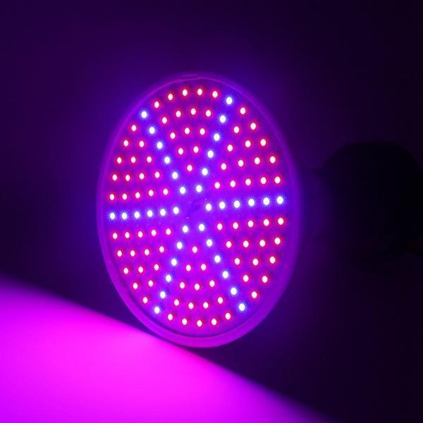 200 LED Grow Light E27 Plant Lamp With Clip
