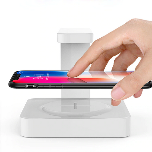 2-in-1 UV Cell Phone Sanitizer And Wireless QI Fast Charger For iPhone, Samsung, Android