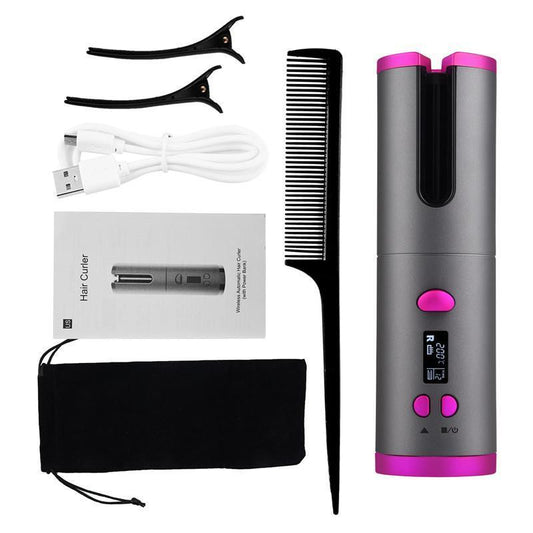 Automatic Wireless Hair Curler