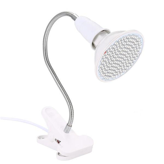 200 LED Grow Light E27 Plant Lamp With Clip