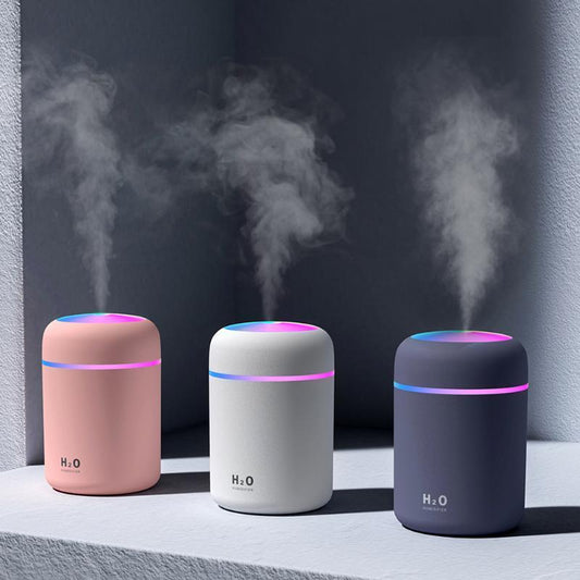 300ml Colorful Essential Oil Diffuser Humidifier