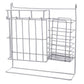 2-Tiered Over-the-Sink Kitchen Dish Drying Storage Rack