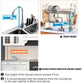 2-Tiered Over-the-Sink Kitchen Dish Drying Storage Rack