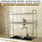 2-Tiered Over-the-Sink Kitchen Dish Drying Storage Rack