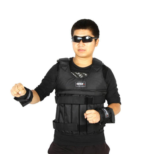 20kg / 50kg Loading Weighted Vest For Workout Exercise Equipment
