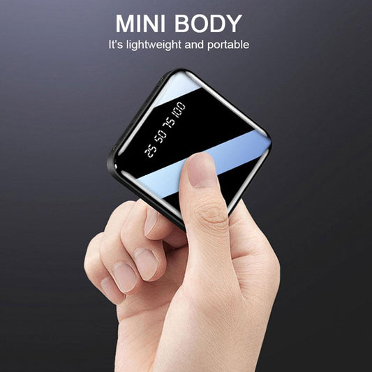20000mAh Mini Power Bank For Xiaomi Phone 10000mah Portable Charger LED Power 4500mAh Power Bank External Battery Pack Powerbank