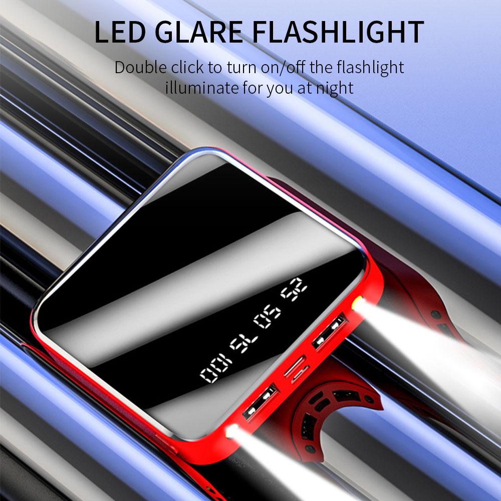 20000mAh Mini Power Bank For Xiaomi Phone 10000mah Portable Charger LED Power 4500mAh Power Bank External Battery Pack Powerbank