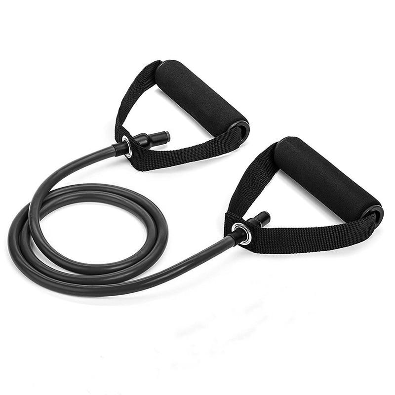 120cm Yoga Pull Rope Resistance Bands Fitness Gum Elastic Bands Fitness Equipment Rubber expander Workout Exercise Training Band