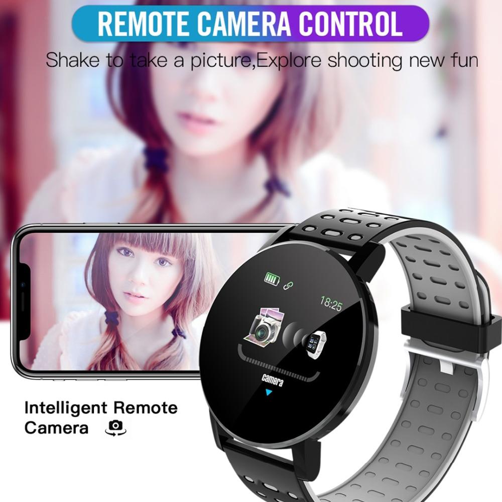 Bluetooth Smartwatch With Blood Pressure & Heart Rate Monitor For Android & IOS