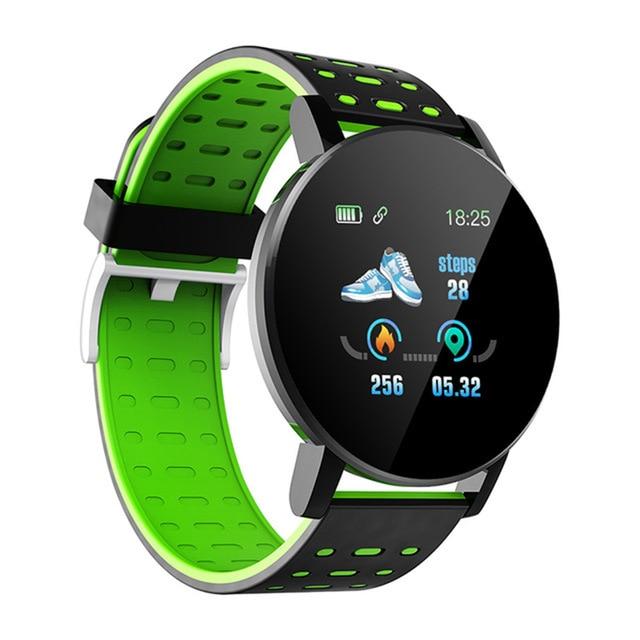Bluetooth Smartwatch With Blood Pressure & Heart Rate Monitor For Android & IOS
