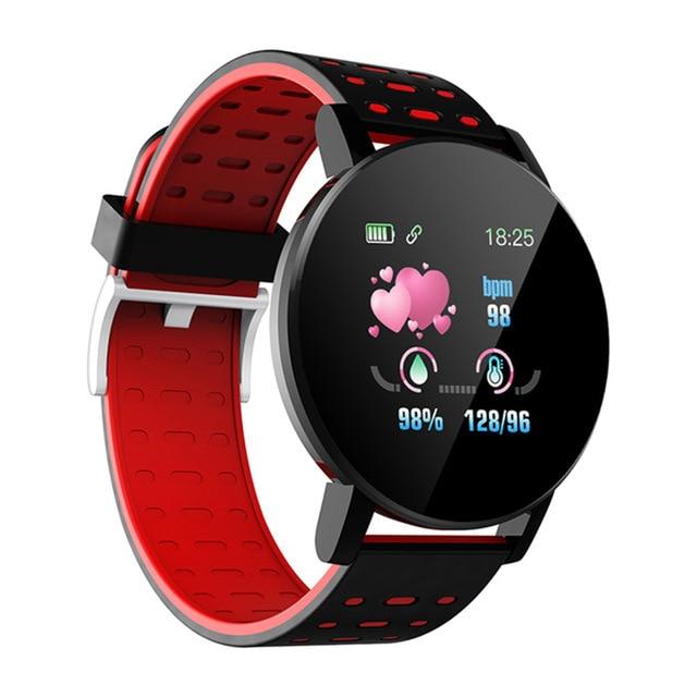 Bluetooth Smartwatch With Blood Pressure & Heart Rate Monitor For Android & IOS