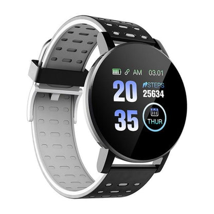 Bluetooth Smartwatch With Blood Pressure & Heart Rate Monitor For Android & IOS