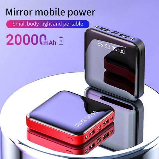 20000mAh Mini Power Bank For Xiaomi Phone 10000mah Portable Charger LED Power 4500mAh Power Bank External Battery Pack Powerbank