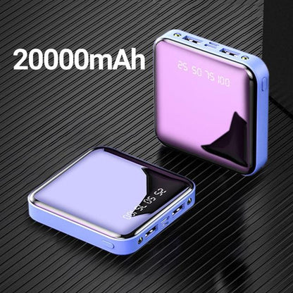 20000mAh Mini Power Bank For Xiaomi Phone 10000mah Portable Charger LED Power 4500mAh Power Bank External Battery Pack Powerbank