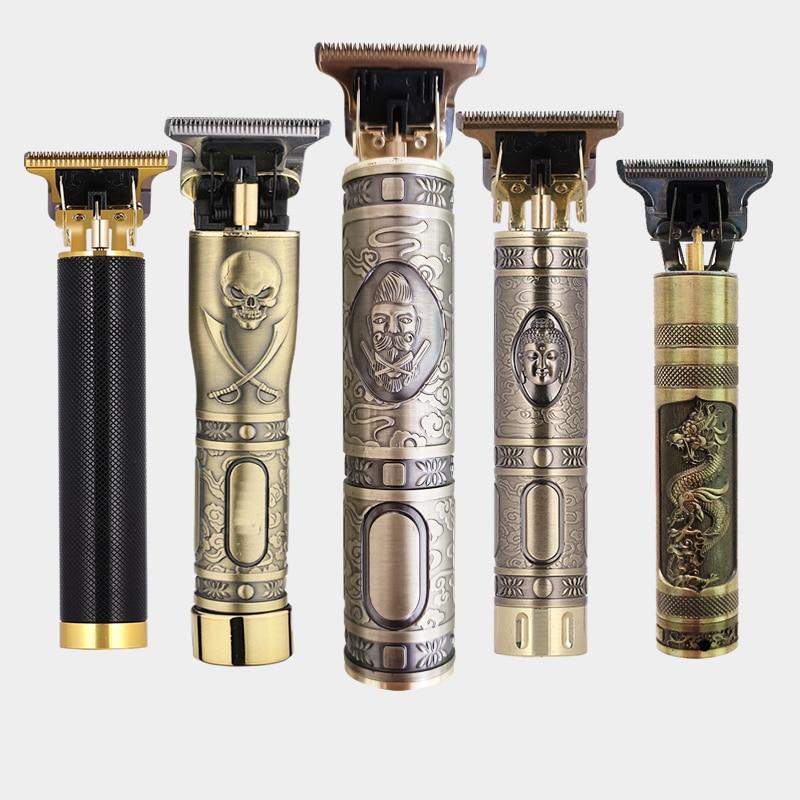 2020 USB Rechargeable  Hair Clipper Electric hair trimmer Cordless Shaver Trimmer 0mm Men Barber Hair Cutting Machine for men