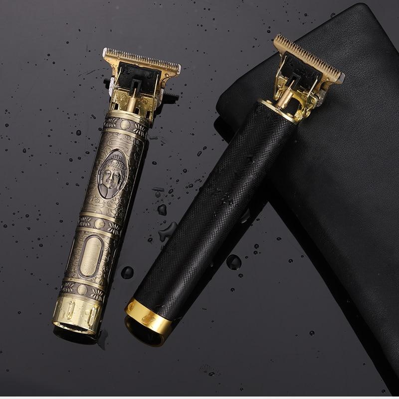2020 USB Rechargeable  Hair Clipper Electric hair trimmer Cordless Shaver Trimmer 0mm Men Barber Hair Cutting Machine for men