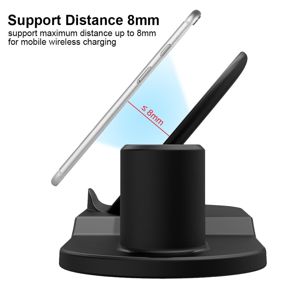 3 in 1 Fast Wireless Charger Dock Station Fast Charging For iPhone 11 11 Pro XR XS Max 8 for Apple Watch 2 3 4 5 For AirPods Pro