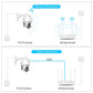1080P PTZ IP Camera Wifi Outdoor Speed Dome Wireless Wifi Security Camera Pan Tilt 4X Digital Zoom 2MP Network CCTV Surveillance