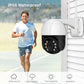 1080P PTZ Wifi IP Camera Outdoor 4X Digital Zoom AI Human Detect Wireless Camera H.265 P2P ONVIF Audio 2MP Security CCTV Camera